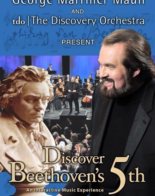 Beethoven's 5th Symphony DVD cover with Maestro Maull