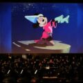 Mickey Mouse Projection behind Orchestra performing Mozart