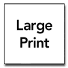 Large Print logo