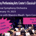 Czech National Symphony Orchestra Sunday, February 19, 2023 2:00pm Overture with Maestro Maull / 3:00pm concert at NJPAC