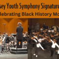 Image of New Jersey Youth Symphony, Maestro George Marriner Maull and tap dancers from The Newark School of the Arts
