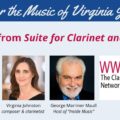 image of Enriqueta Somarriba, pianist; Ginny Johnston, composer; and Maestro Maull for the upcoming event entitled "Discover the Music of Virginia Johnston"