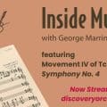 Radio Show Inside Music episode entitled Race to the Finish Line, featuring Movement IV of Tchaikovsky’s Symphony No. 4