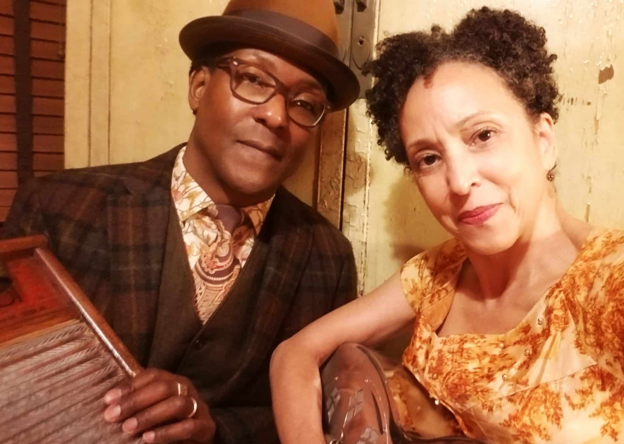 image of the Piedmont Bluz - a two person band.